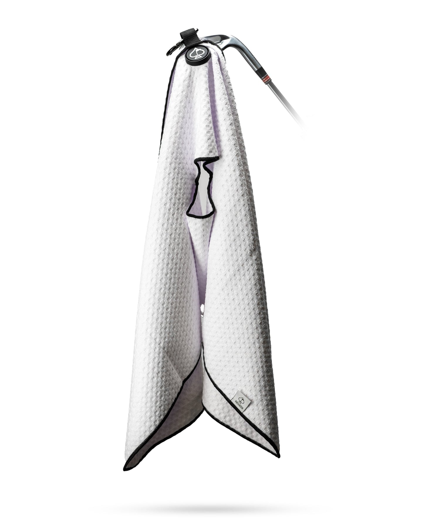 Pins and Aces Magnetic Towel - White