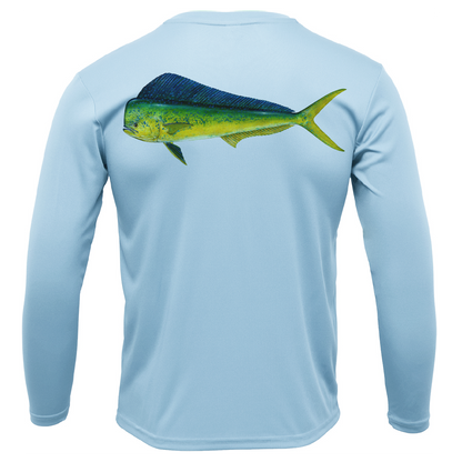 Saltwater Born Key West, FL Mahi Long Sleeve UPF 50+ Dry-Fit Shirt