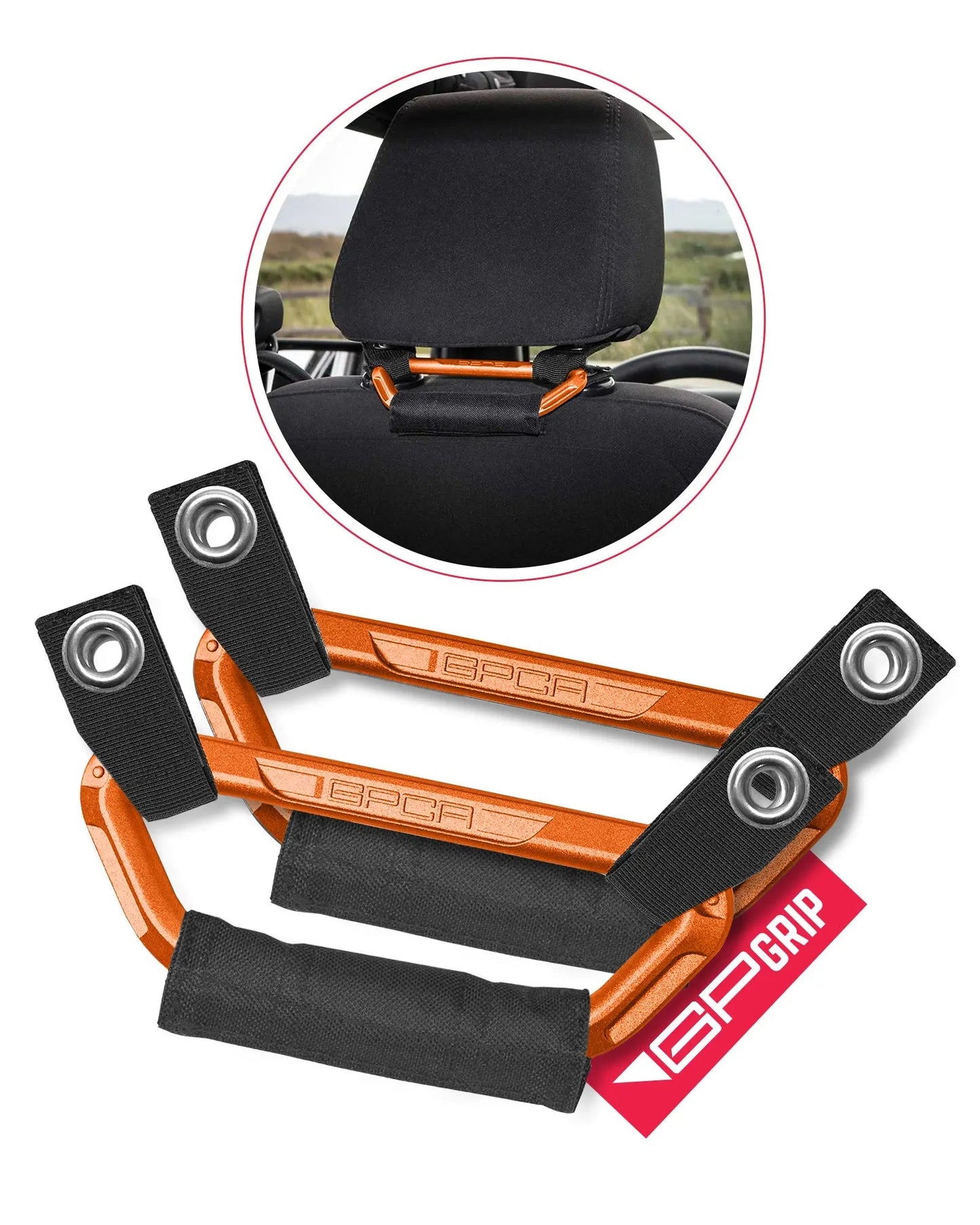 GPCA Back Grip PRO Color Headrest Handles