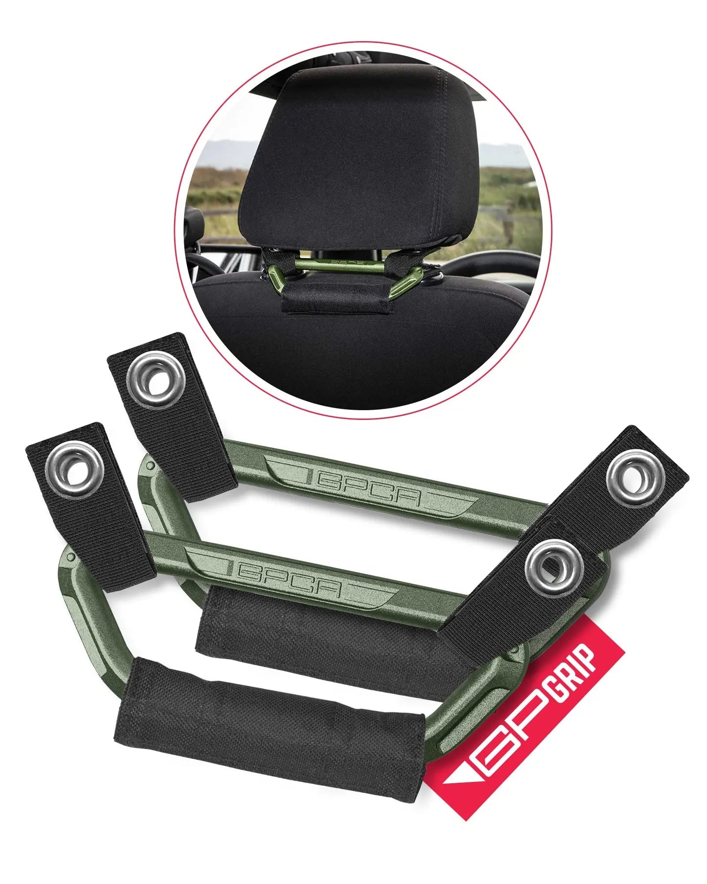 GPCA Back Grip PRO Color Headrest Handles