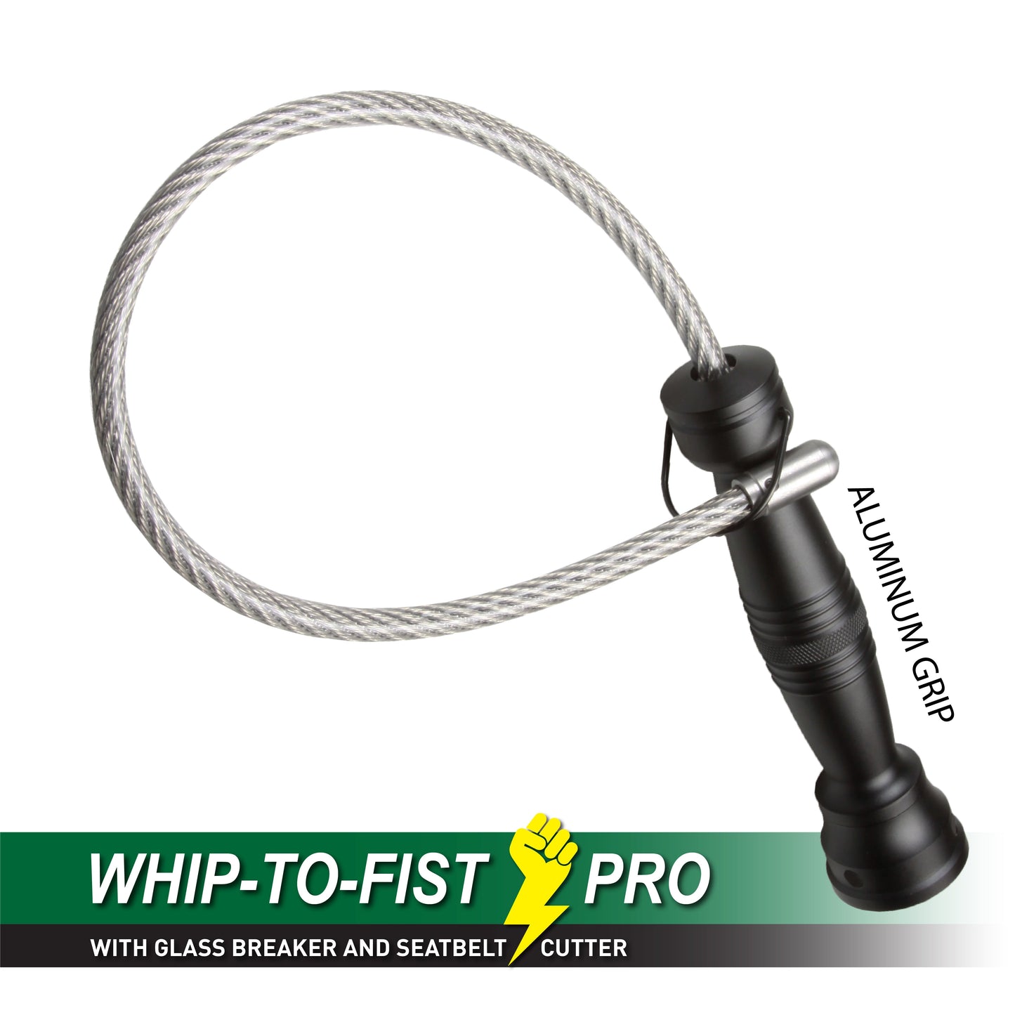 Stinger Survival Tools Whip Car Emergency Tool ( Whip to Fist Pro)