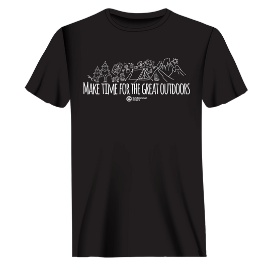 Outdoorzees Make Time For Great T-Shirt for Men