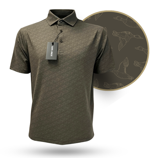 Bow Crew Apparel  "Mallards" Golf Polo
