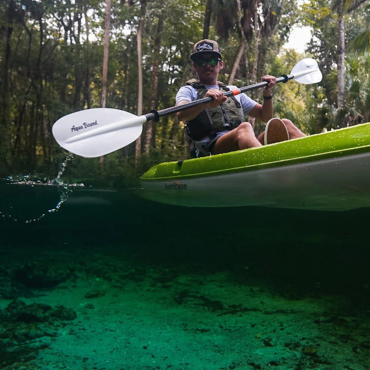 Aqua Bound Manta Ray Hybrid 2-Piece Posi-Lok Kayak Paddle