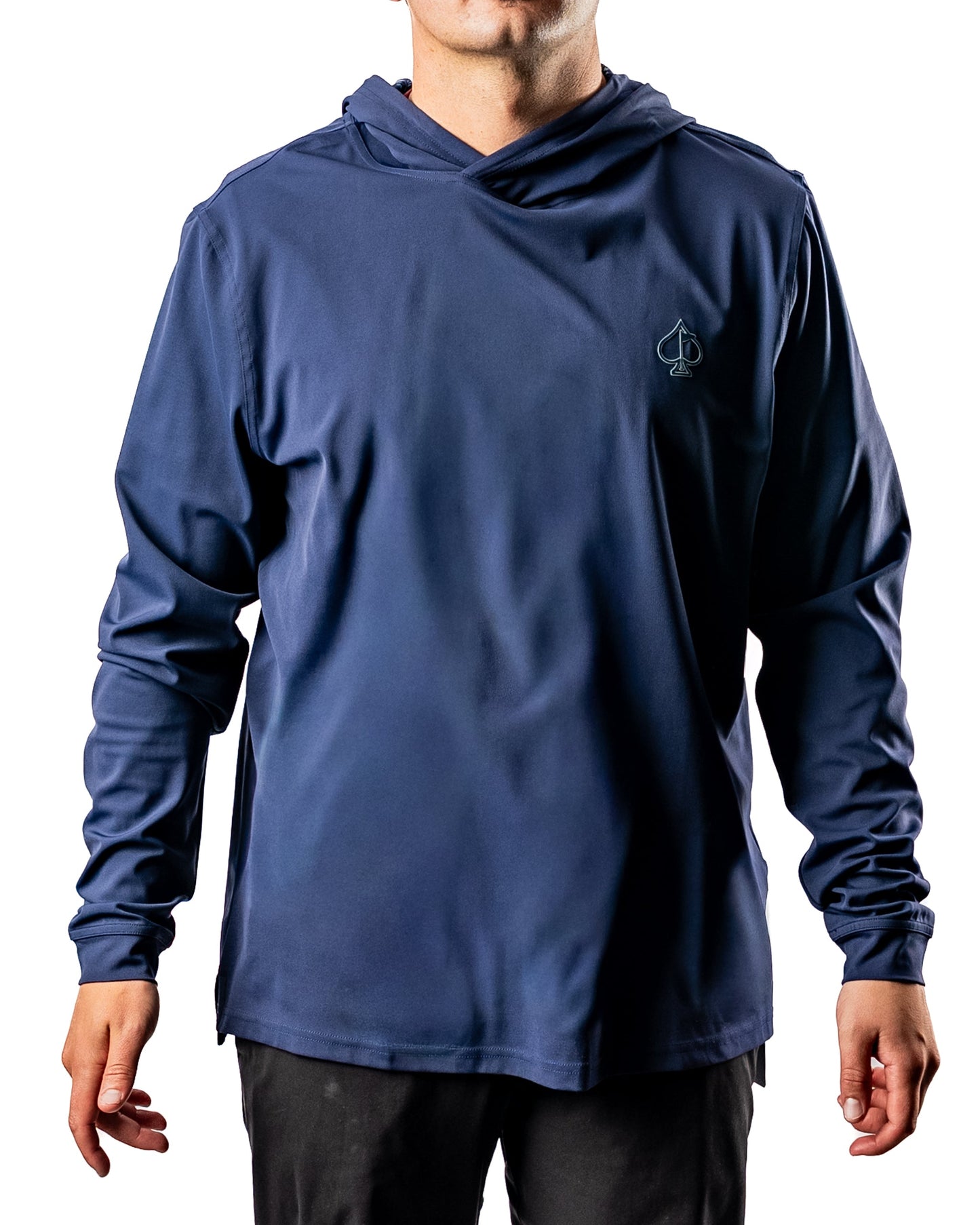 Pins and Aces Performance Golf Hoodie - Manta Ray