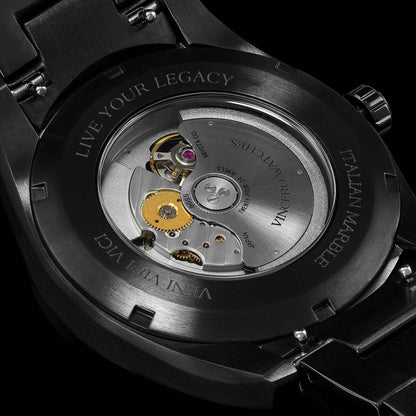 Vincero Marble Automatic - Black Verde