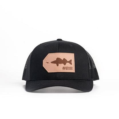 Hooked & Tagged  - Walleye Patch Hat