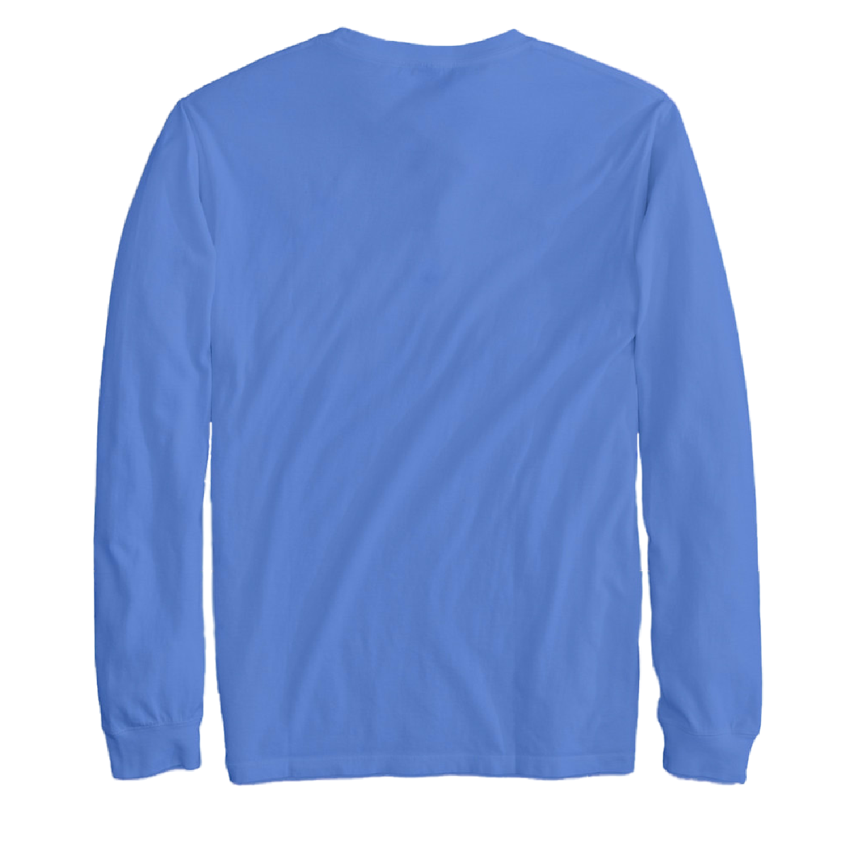 Saltwater Born Freshwater Born Linear Logo Men's Cotton Long Sleeve Shirt