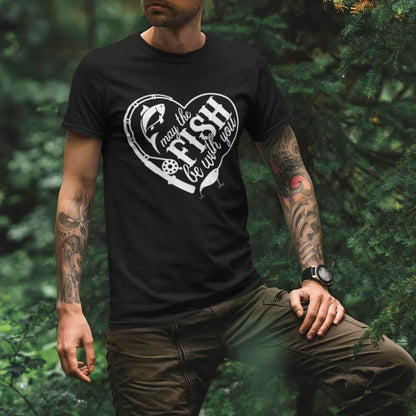 Outdoorzees May The Fish Be With You Man T-Shirt