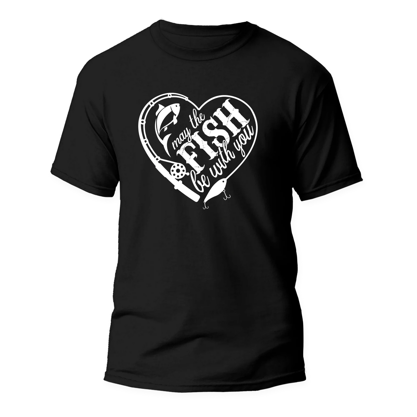 Outdoorzees May The Fish Be With You Man T-Shirt