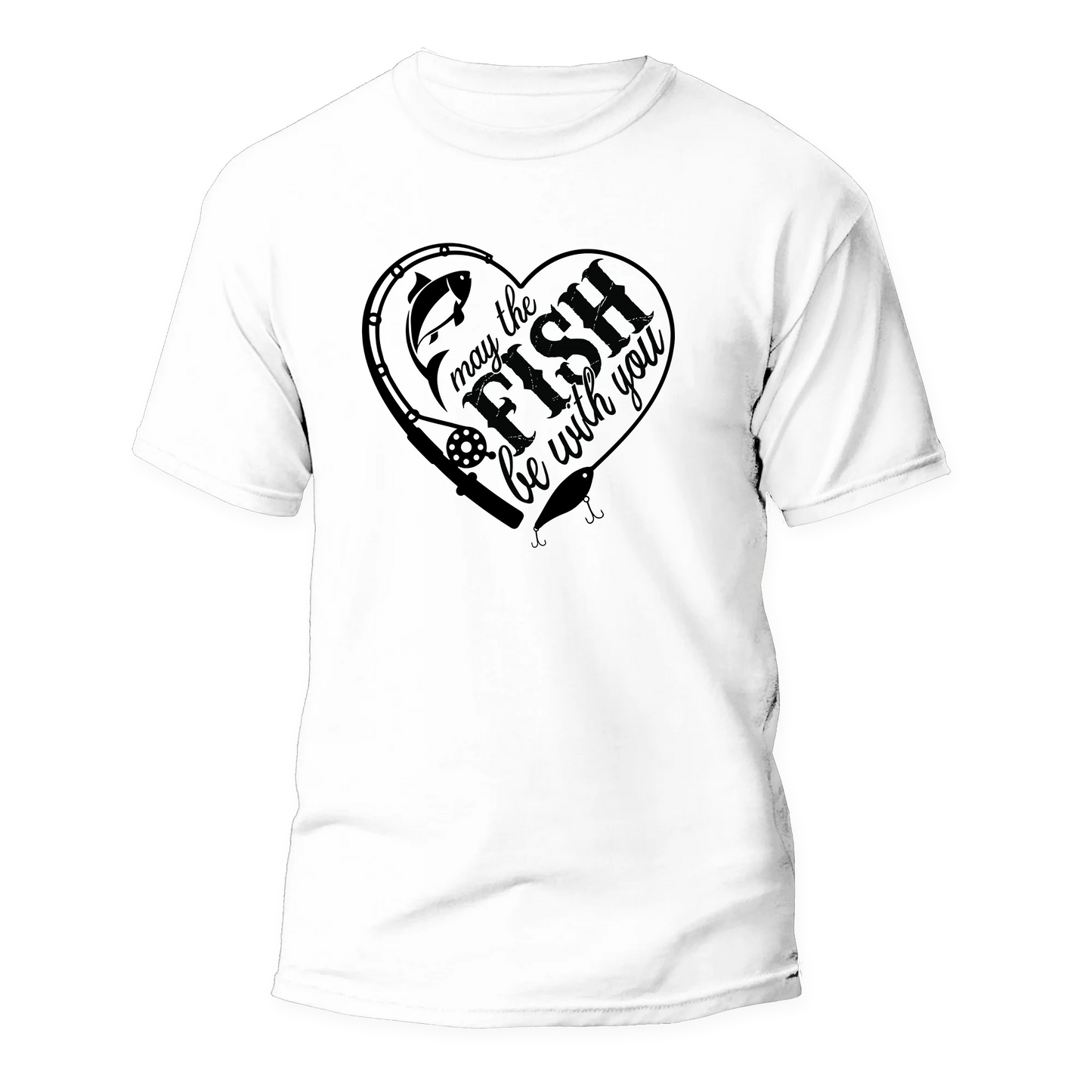 Outdoorzees May The Fish Be With You Man T-Shirt