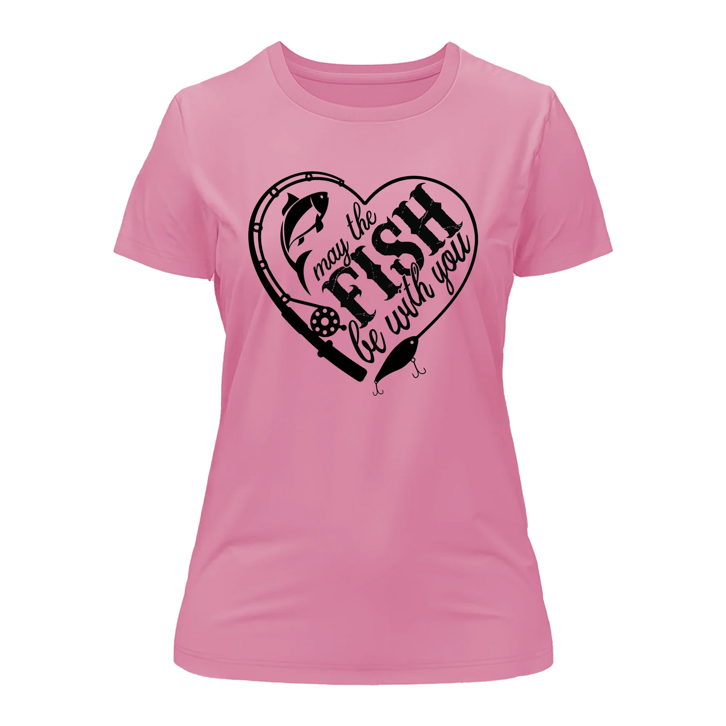 Outdoorzees May The Fish Be With You T-Shirt for Women