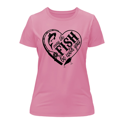 Outdoorzees May The Fish Be With You T-Shirt for Women