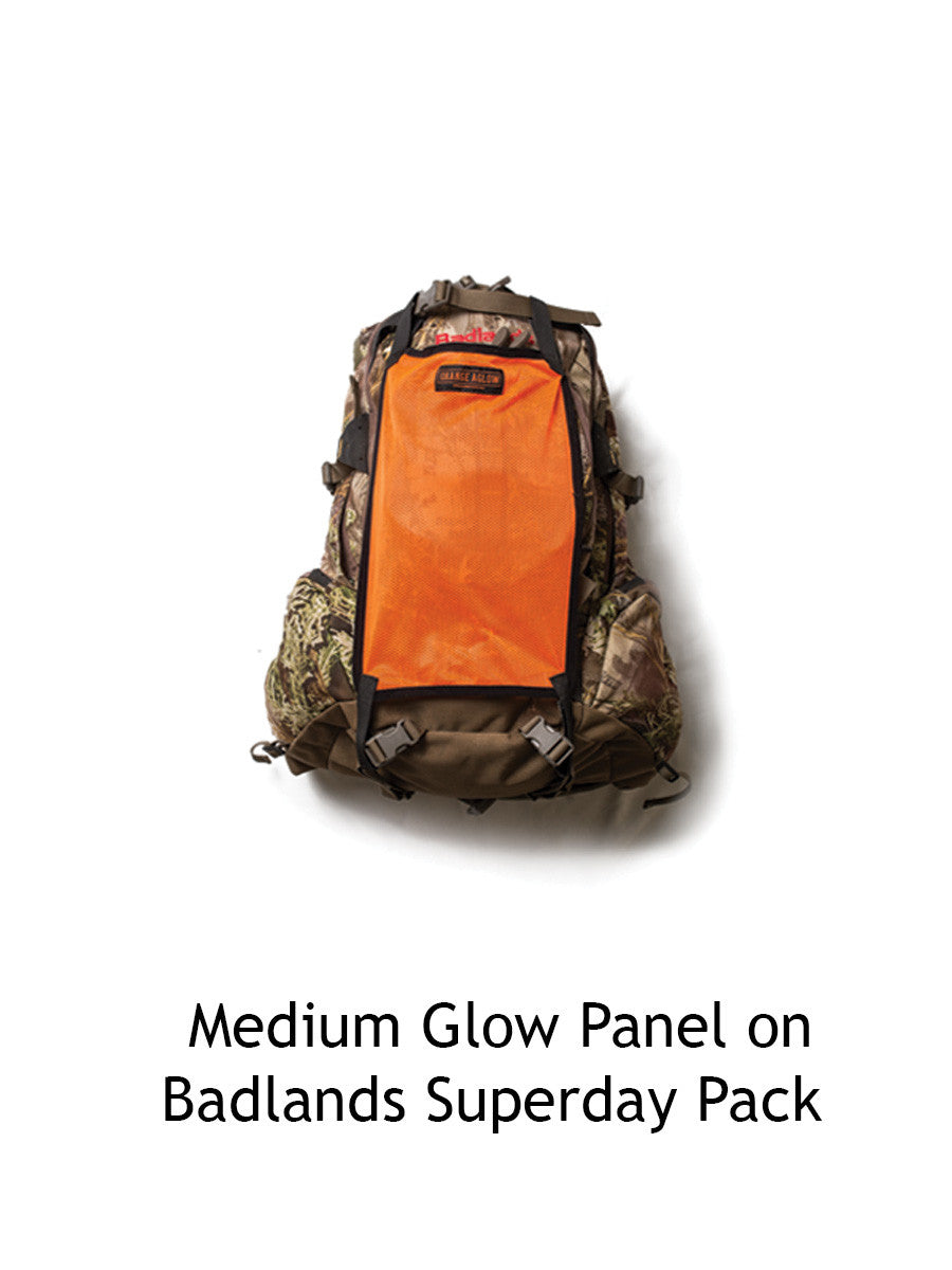 Orange Aglow Blaze Orange Safety Panel