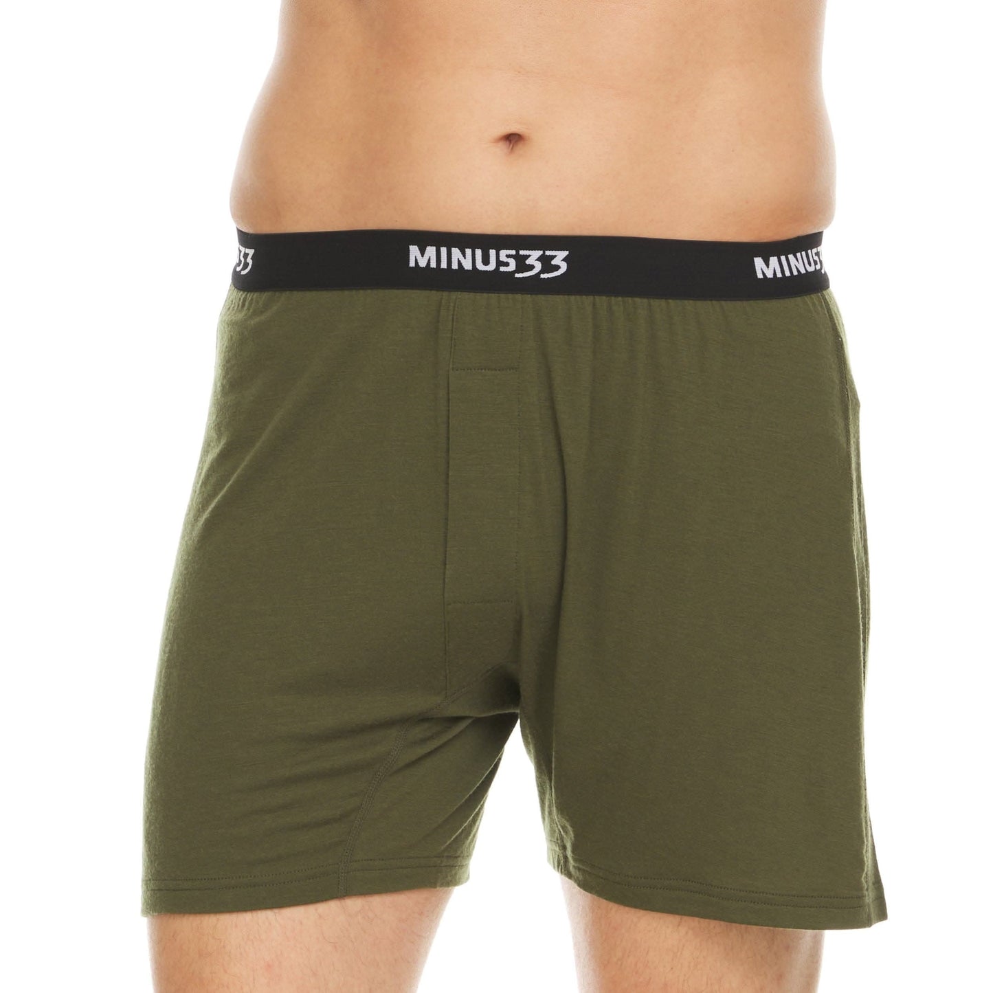 Minus33 Micro Weight - Men's Wool Boxer Shorts Woolverino