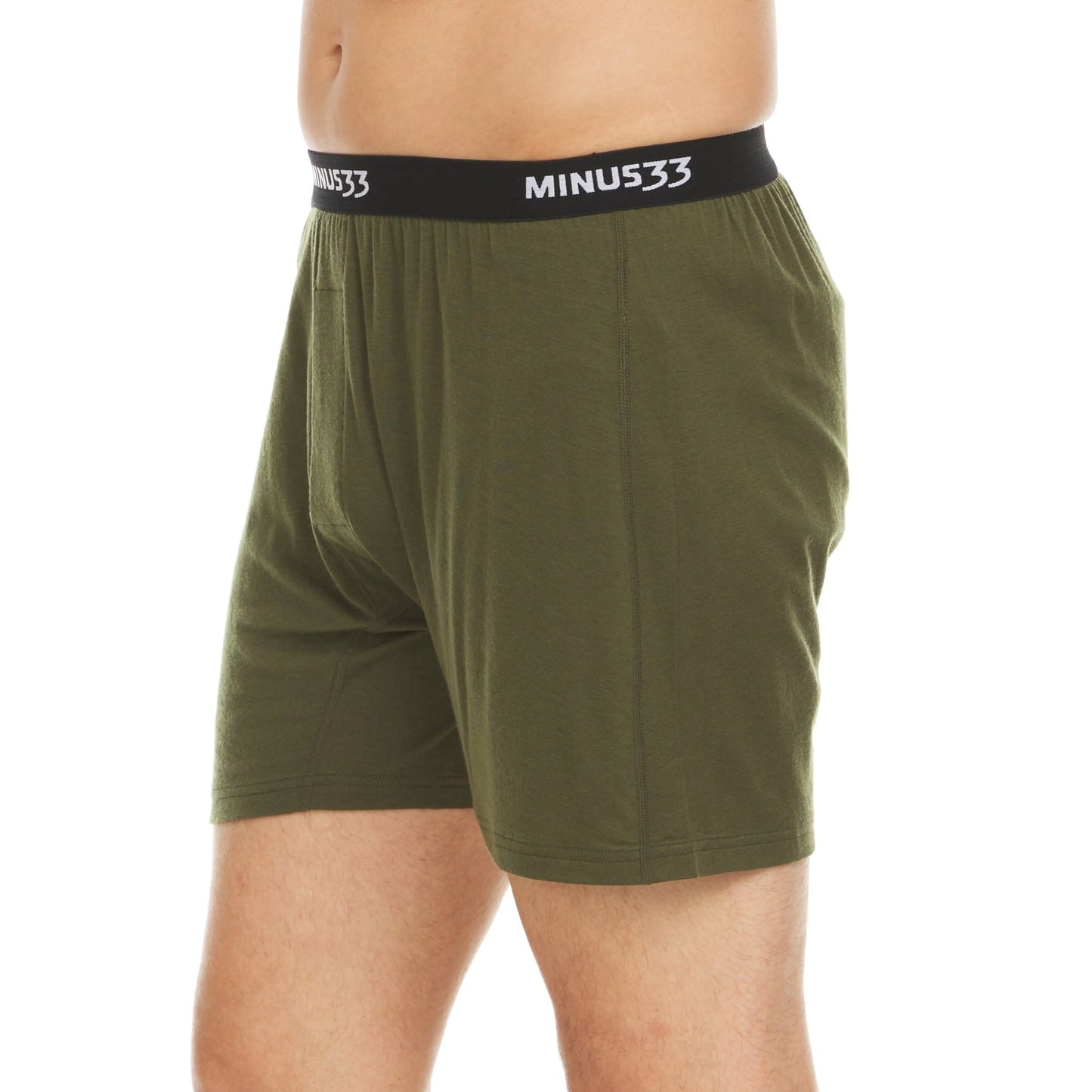 Minus33 Micro Weight - Men's Wool Boxer Shorts Woolverino