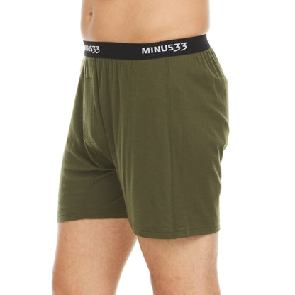 Minus33 Micro Weight - Men's Wool Boxer Shorts Woolverino