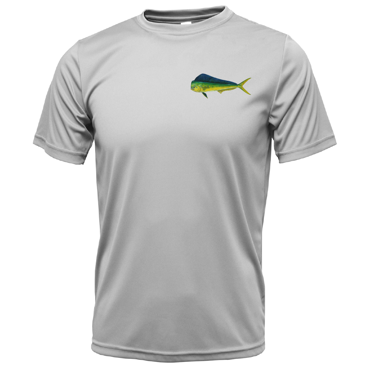 Saltwater Born Key West, FL Mahi on Chest Short Sleeve UPF 50+ Dry-Fit Shirt