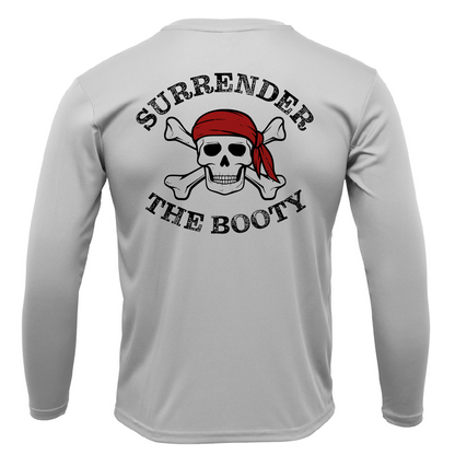 Saltwater Born Florida Freshwater Born "Surrender The Booty" Boy's Long Sleeve UPF 50+ Dry-Fit Shirt