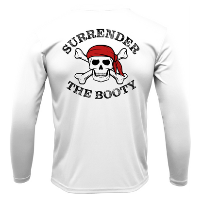 Texas Freshwater Born "Surrender The Booty" Men's Long Sleeve UPF 50+ Dry-Fit Shirt