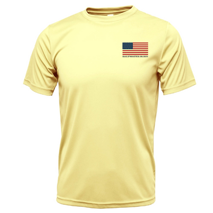 USA Grouper Short Sleeve UPF 50+ Dry-Fit Shirt
