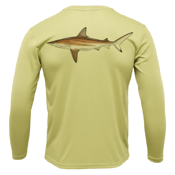 Saltwater Born Blacktip Long Sleeve UPF 50+ Dry-Fit Shirt