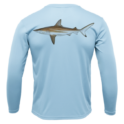 Saltwater Born Blacktip Long Sleeve UPF 50+ Dry-Fit Shirt
