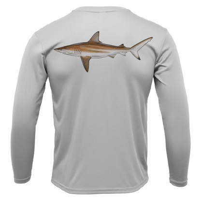 Saltwater Born Blacktip Long Sleeve UPF 50+ Dry-Fit Shirt