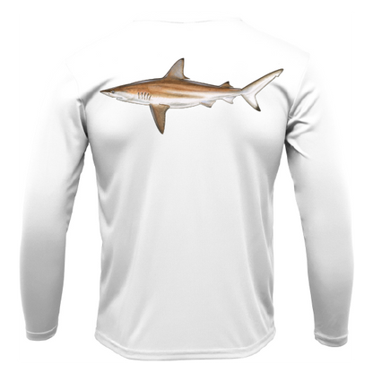 Saltwater Born Blacktip Long Sleeve UPF 50+ Dry-Fit Shirt