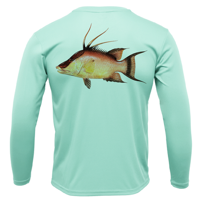 USA Hogfish Long Sleeve UPF 50+ Dry-Fit Shirt