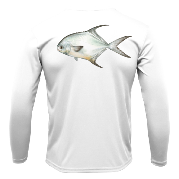 Siesta Key Permit Long Sleeve UPF 50+ Dry-Fit Shirt