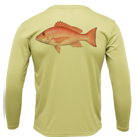 Snapper Long Sleeve UPF 50+ Dry-Fit Shirt