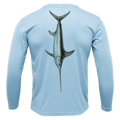 Siesta Key, FL Trophy Sword Long Sleeve UPF 50+ Dry-Fit Shirt