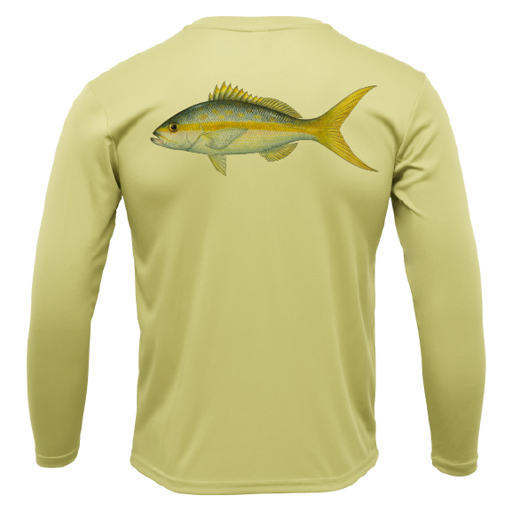 Siesta Key Yellowtail Long Sleeve UPF 50+ Dry-Fit Shirt