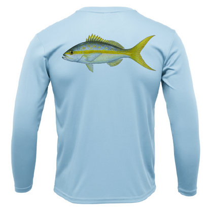 Yellowtail Long Sleeve UPF 50+ Dry-Fit Shirt