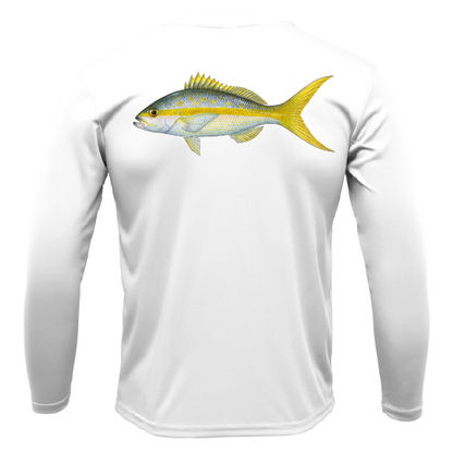 Yellowtail Long Sleeve UPF 50+ Dry-Fit Shirt
