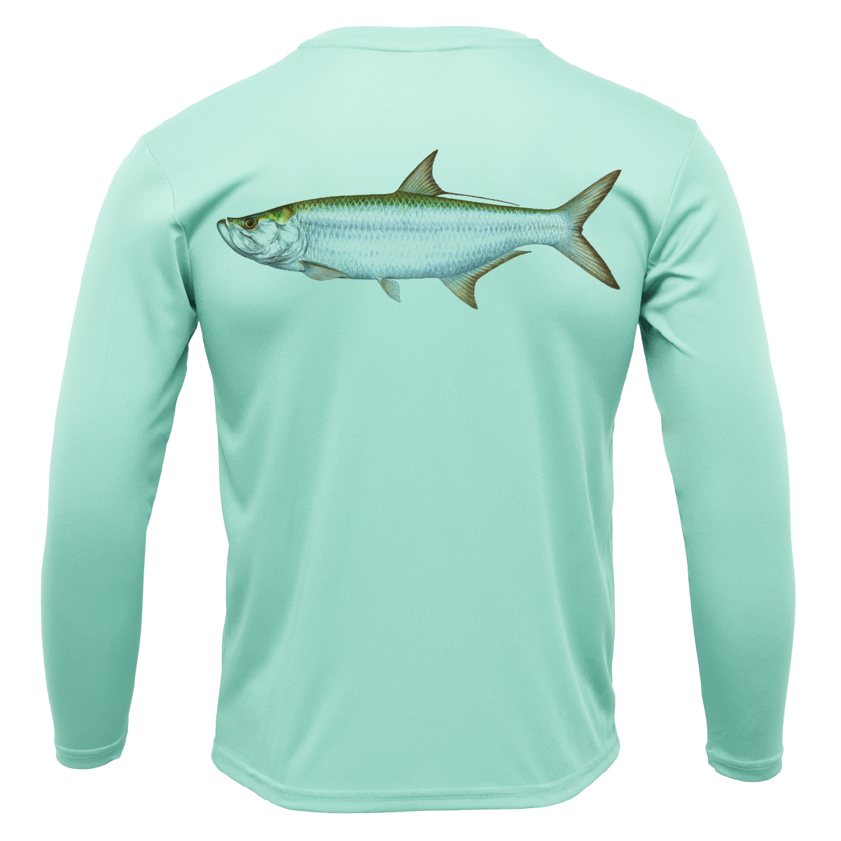 Saltwater Born Key West, FL Tarpon Long Sleeve UPF 50+ Dry-Fit Shirt
