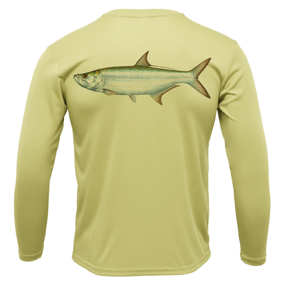 Tampa, FL Tarpon Long Sleeve UPF 50+ Dry-Fit Shirt