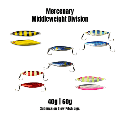 Submission Fishing Co - Mercenary Jigs - Middleweight Division