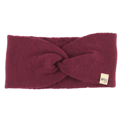 Minus33 Midweight - Everyday Knit Twist Headband 100% Merino Wool