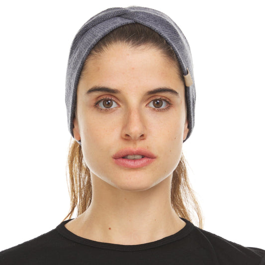 Minus33 Midweight - Everyday Knit Twist Headband 100% Merino Wool