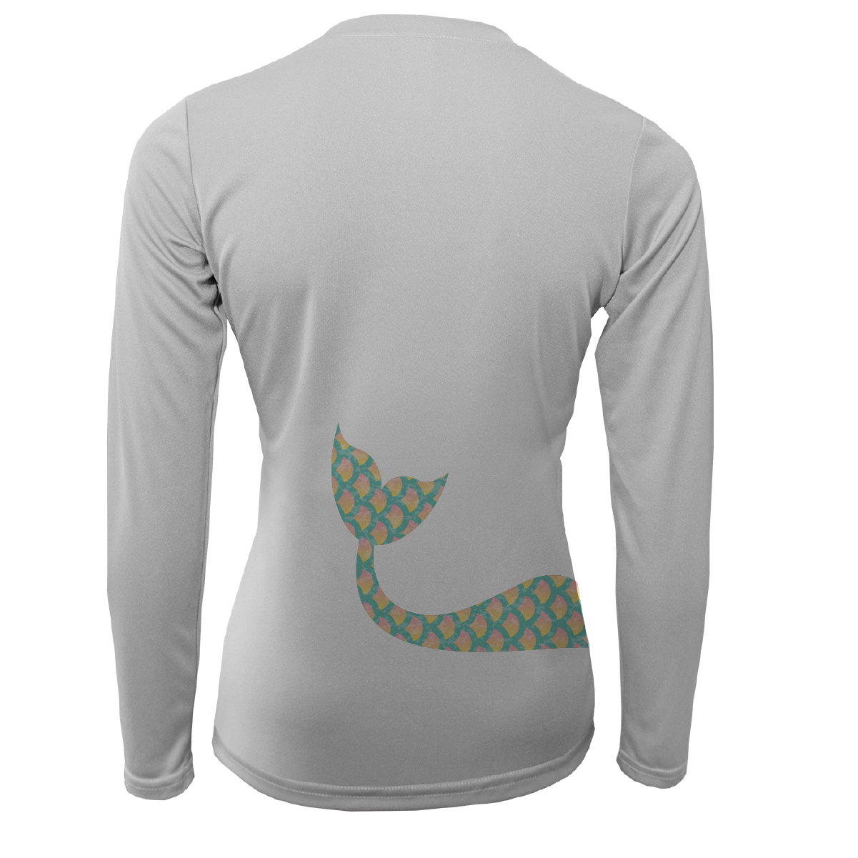 Saltwater Born Mermaid Wrap Long Sleeve UPF 50+ Dry-Fit Shirt