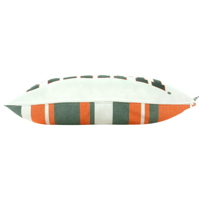 Campus Hammocks University of Miami Hurricanes Lumbar Pillow Cover
