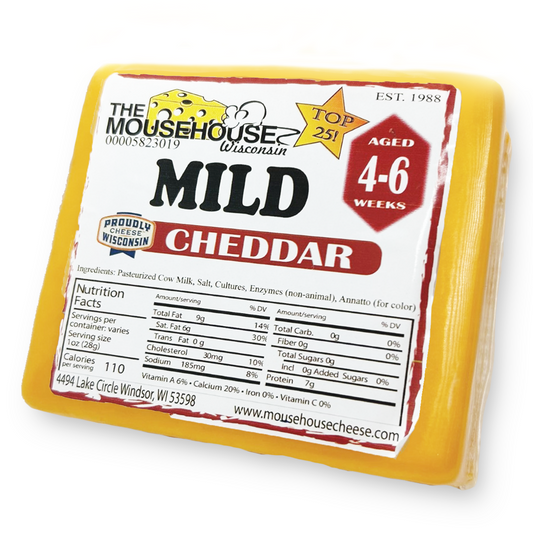 Mousehouse Cheesehaus 4-6 Week Old Mild Cheddar