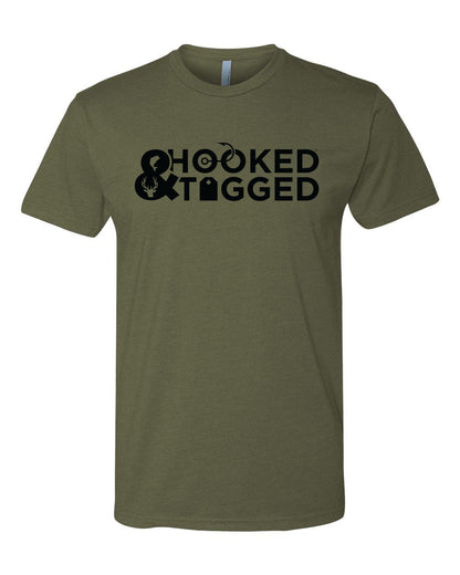 Hooked & Tagged  - Men's H&T Logo Short Sleeve T-Shirt