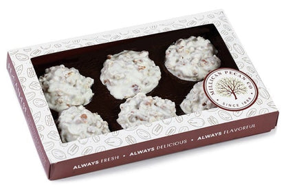 Millican Pecan Clusters - White Chocolate Pecan Clusters - Gift Box