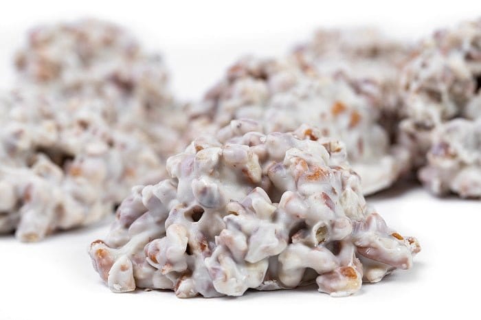 Millican Pecan Clusters - White Chocolate Pecan Clusters - Gift Box