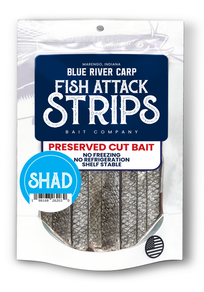 Blue River Carp Fish Attack Strips