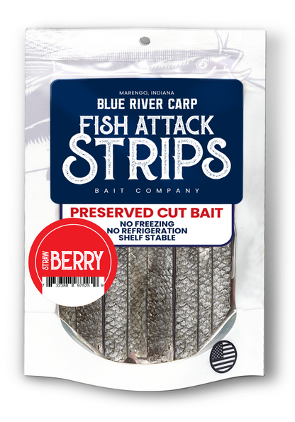 Blue River Carp Fish Attack Strips