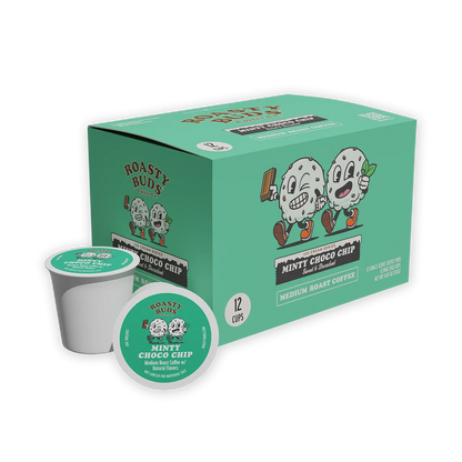 Roasty Buds Minty Choco Chip Coffee Pods